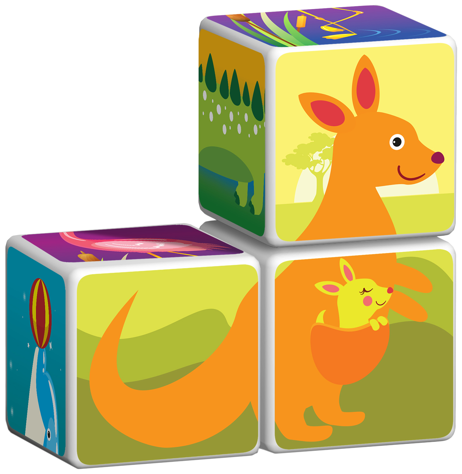 Кубики Магический Зоопарк Т3