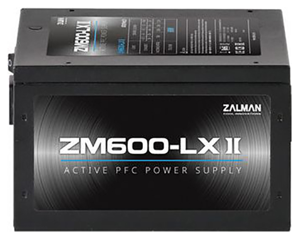 Блок питания Zalman ZM600-LXII 600W