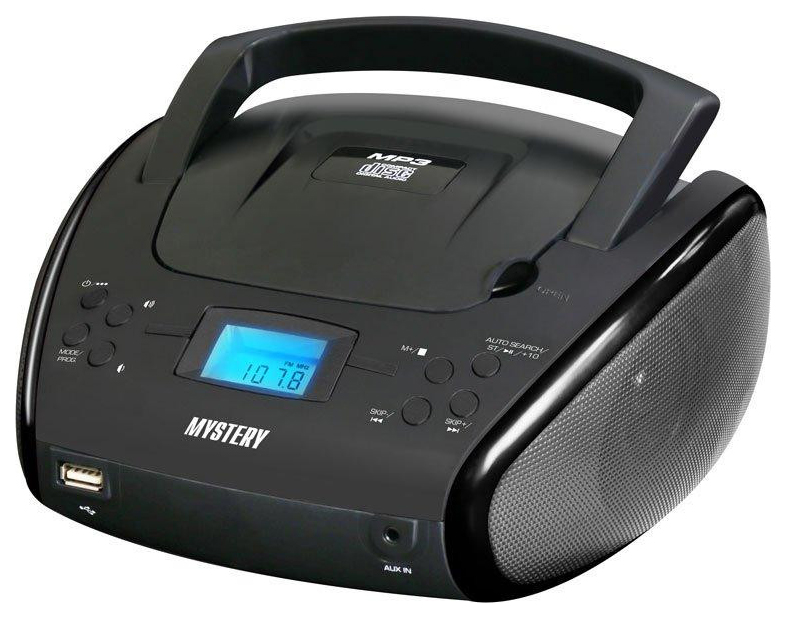 

Магнитола MYSTERY BM-6114U Black, BM-6114U