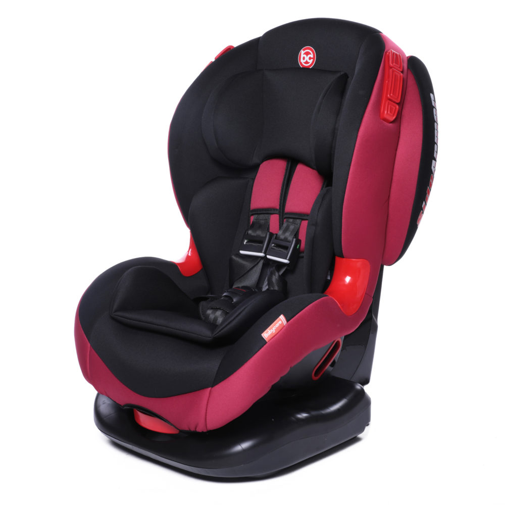 фото Автокресло baby care bc-120 цв.бордовый гр.1/2