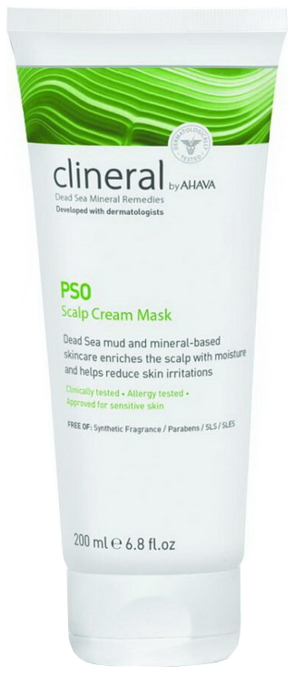 Крем-маска для кожи головы Ahava Clineral PSO маска clear silt activating mask al4767 300 мл