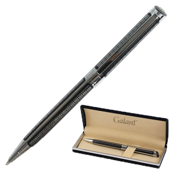 Подарочная шариковая ручка Galant Olympic Chrome 140614 Серебристый/Черный