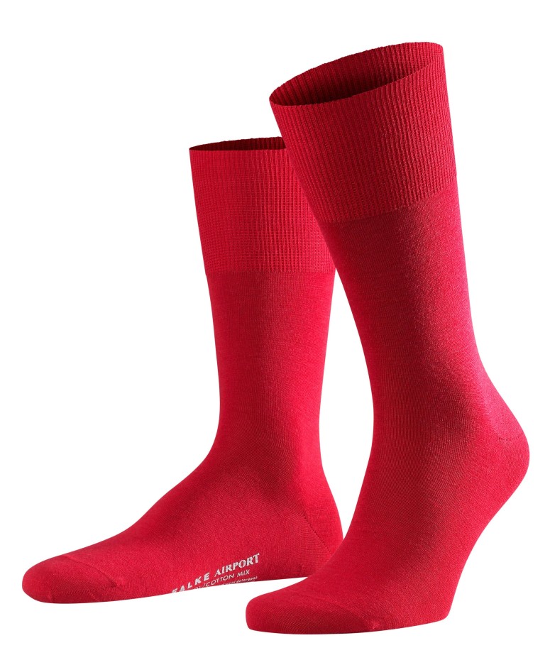

Носки мужские FALKE Airport SO красные 41-42, Airport SO