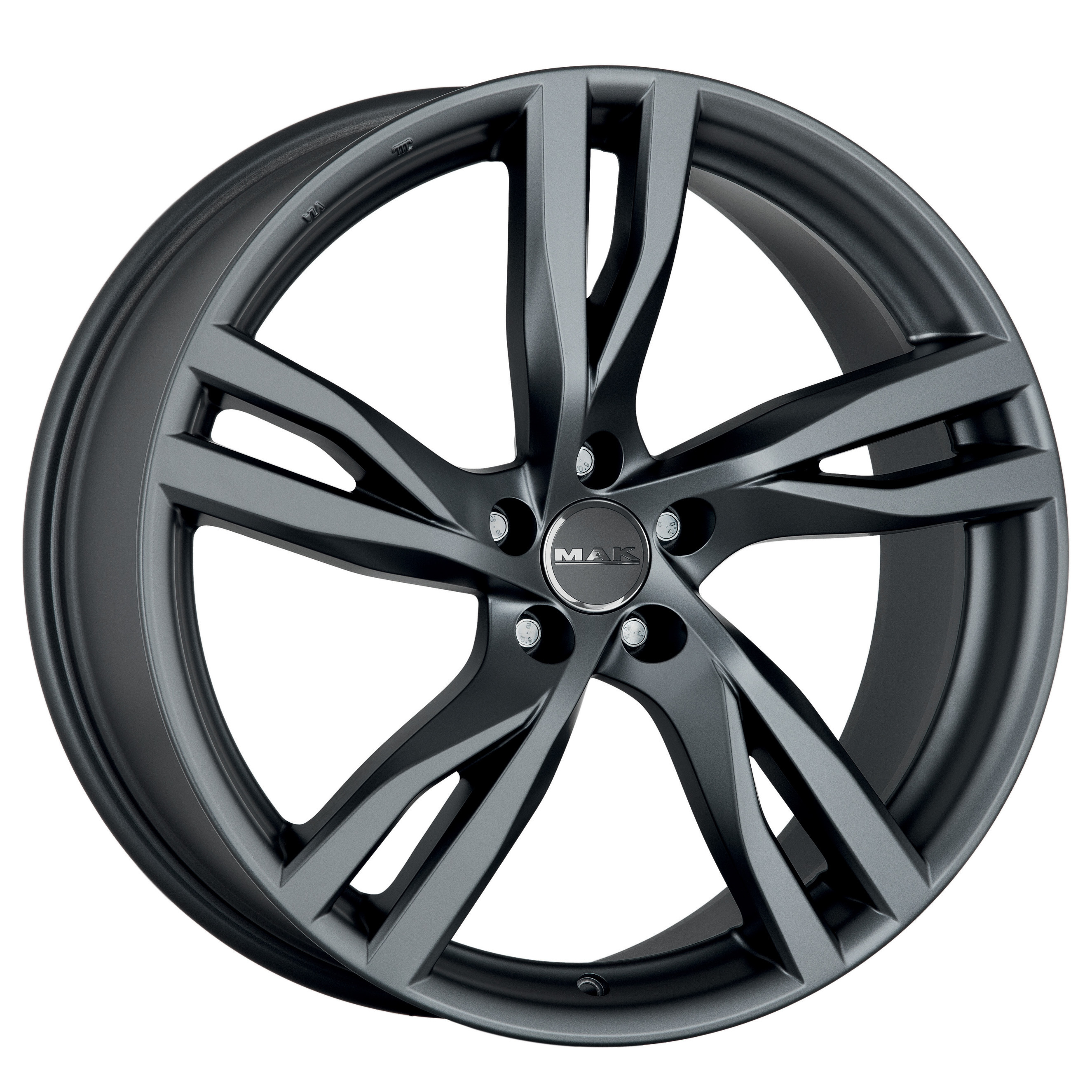 

Колесный диск MAK Stockholm 8,0/R19 5*108 ET50 d63,4 Matt Titan F8090KSMT50GD4X, Серый;серебристый, Stockholm