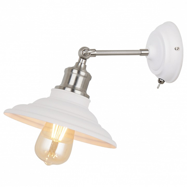 фото Бра arte lamp a5067ap-1wh e14