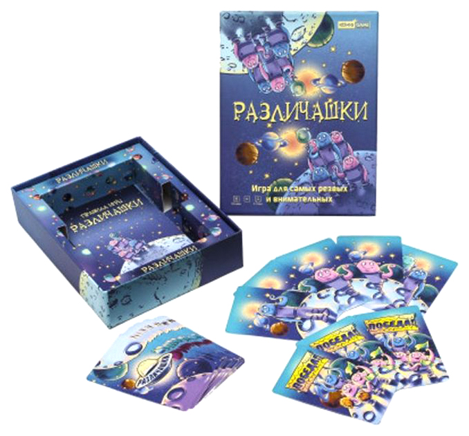 фото Настольная игра "различашки" рыжий кот