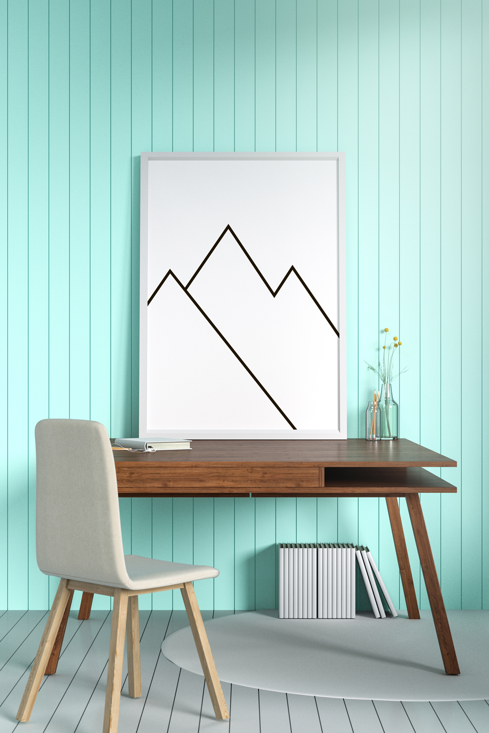 

Постер Пики 40х50 в тубусе