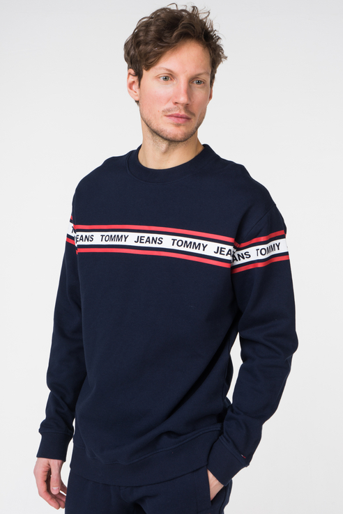 

Толстовка мужская Tommy Jeans DM0DM05904 синяя XL, DM0DM05904