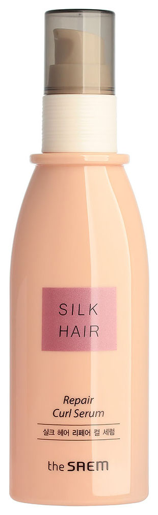 Сыворотка The Saem Silk Hair Repair Curl Serum 80 мл eco earth airy tone up sun serum spf 50 pa the saem