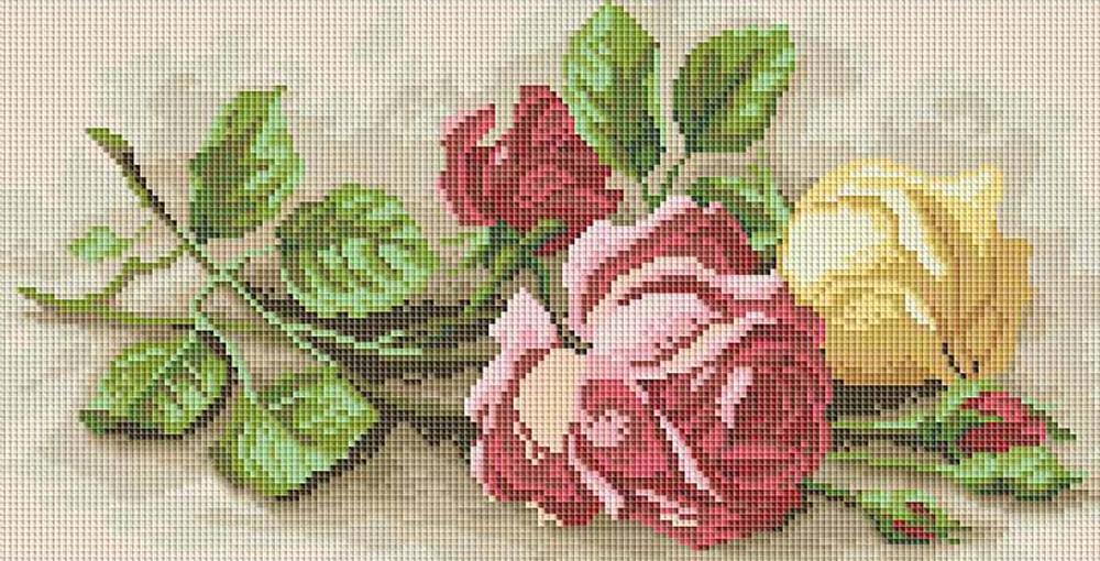 

Алмазная вышивка Белоснежка Признание, 20x30 см, Признание
