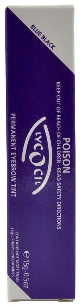 

Краска для бровей Lycon Eyelash & Eyebrow Tint Colour Иссиня-Черная 15 мл