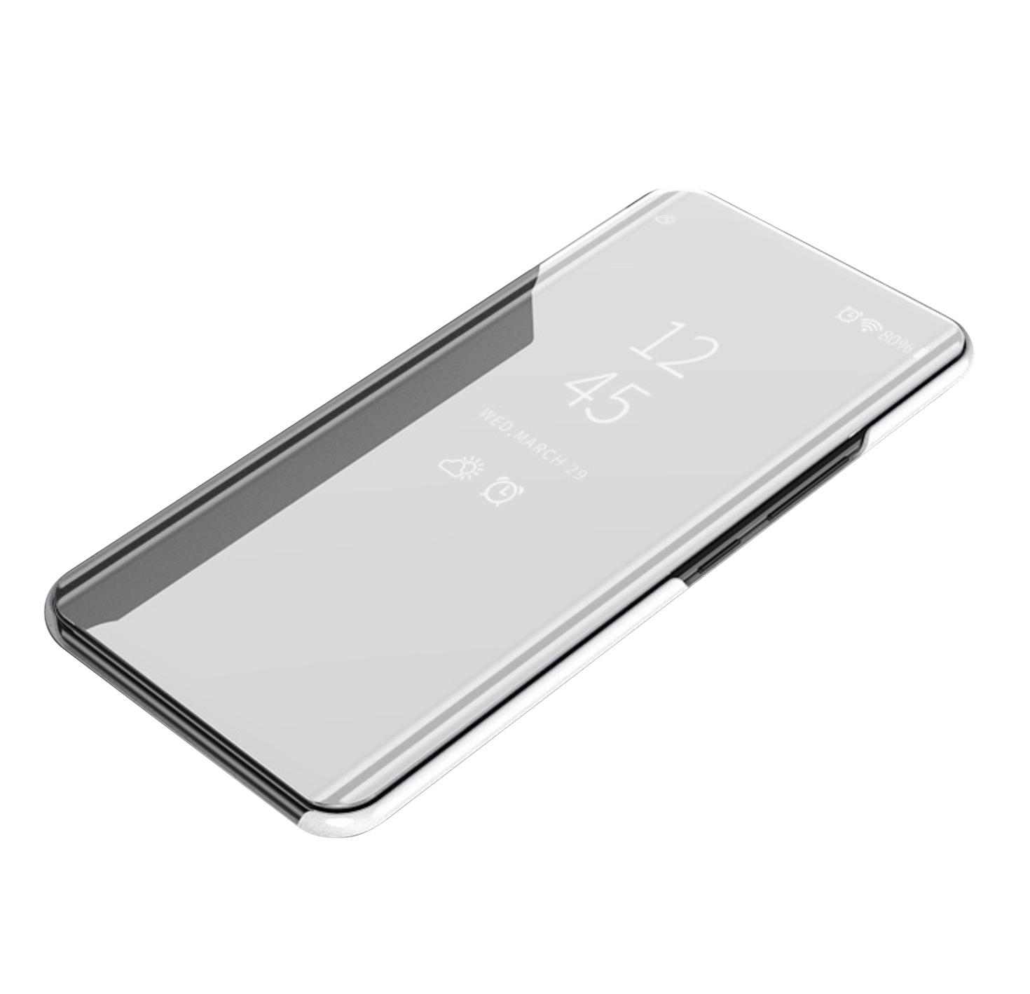 фото Чехол mypads для samsung galaxy s5 duos/s5 neo sm-g900h/g900f с clear view cover silver