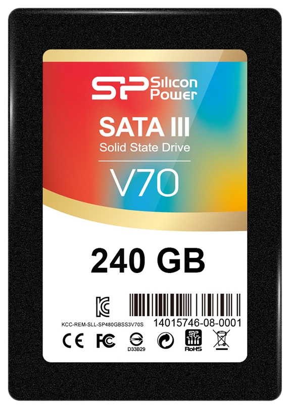 

SSD диск Silicon Power Velox V70 240ГБ (SP240GBSS3V70S25), Velox V70