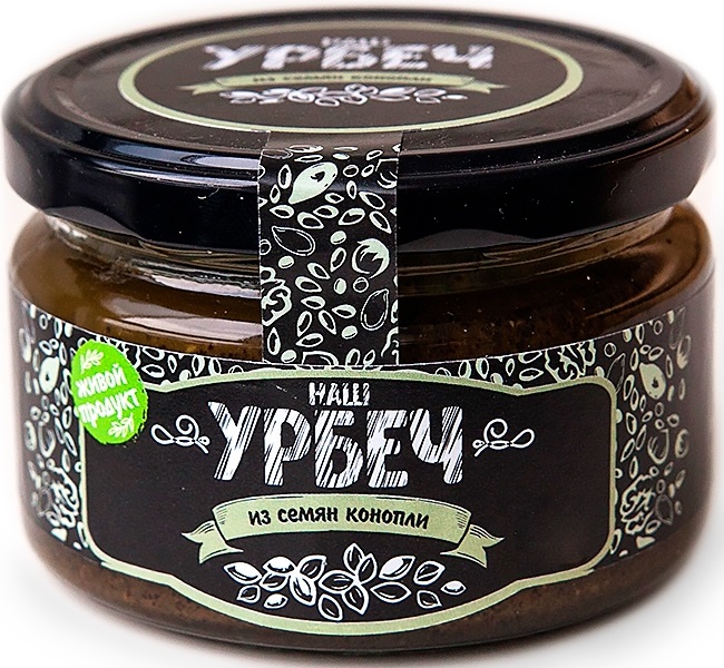 

Урбеч Наш урбеч из семян конопли 200 г