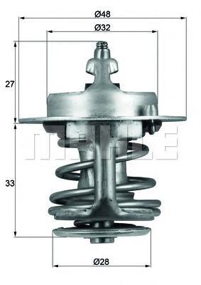 Термостат Mahle/Knecht TX6388