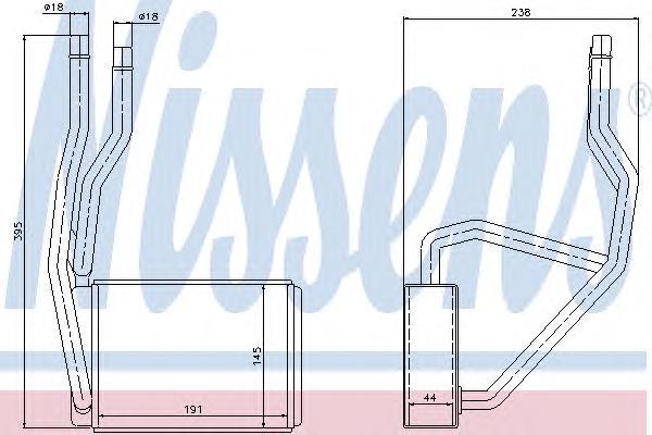 фото Радиатор nissens 71765