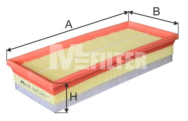 фото Фильтр воздушный mfilter k 7078