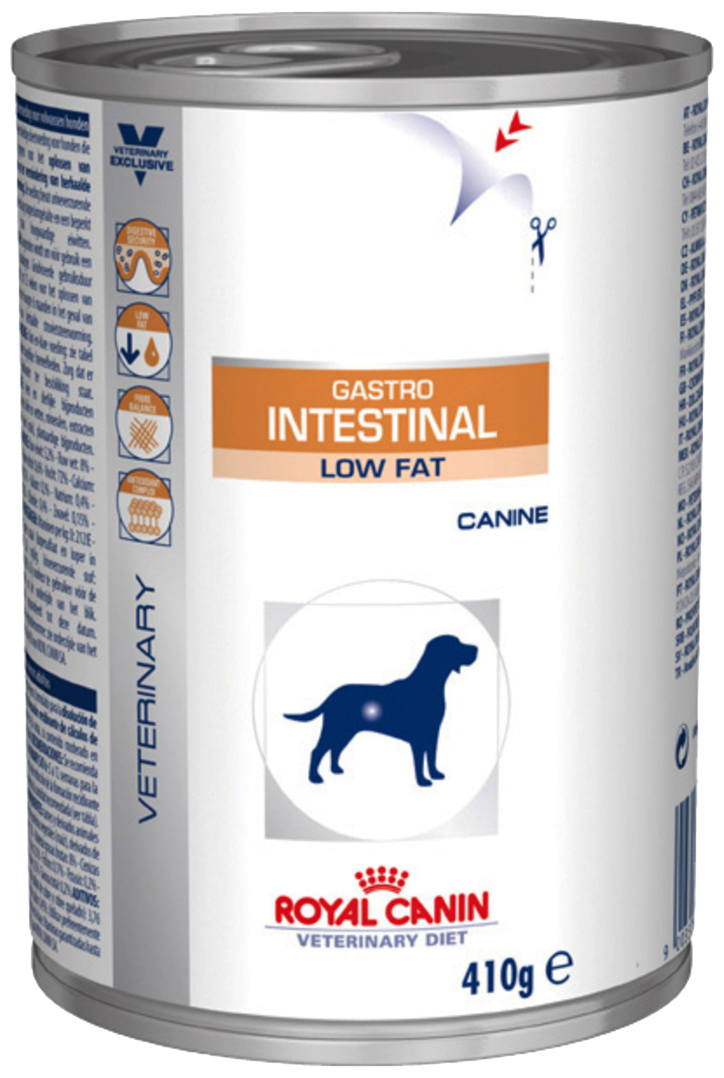 

Консервы для собак ROYAL CANIN Gastro Intestinal Low Fat, свинина, 12шт, 410г, Veterinary Diet Gastro Intestinal Low Fat