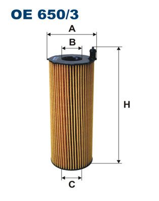 Фильтр масляный FILTRON OE650/3