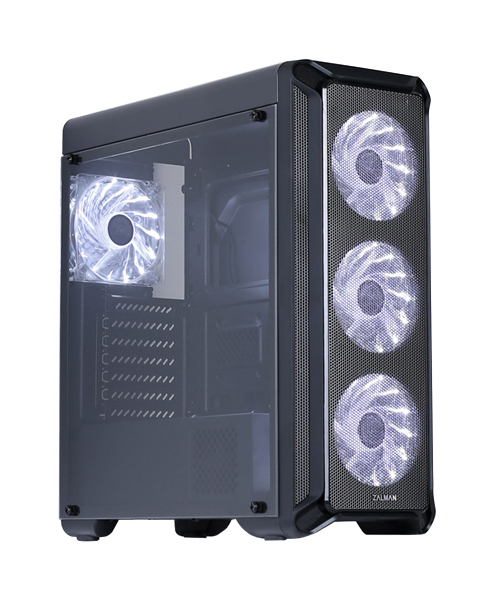 

Компьютерный корпус Zalman i3 без БП black/transparent, i3