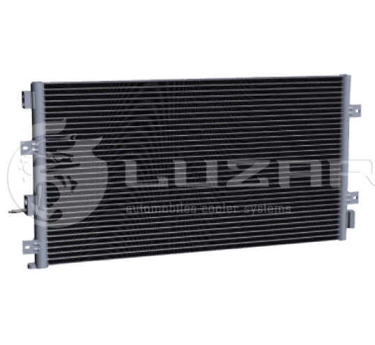 фото Радиатор кондиционера luzar для volga siber/chrysler/dodge sebring, stratus lrac0346