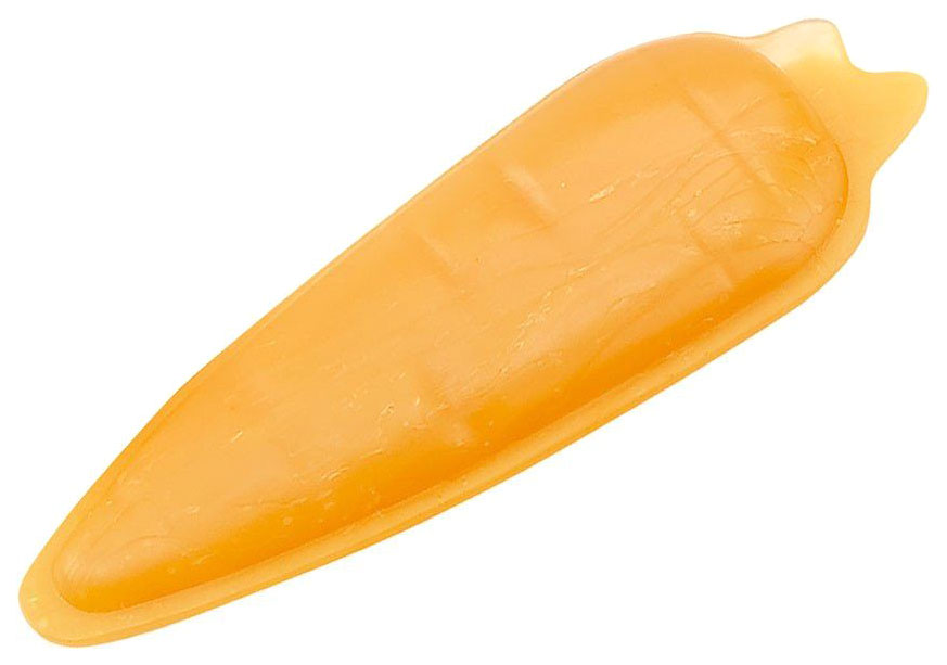 фото Жевательная игрушка ferplast goodb tin & nat bag морковь для грызунов 11,5х4х1,8 см