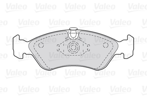 

Тормозные колодки Valeo дисковые 301184