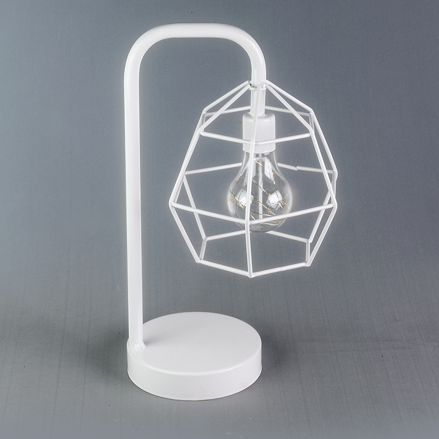 

LM-052 White Светильник декоративный LED на батарейках R3x3 размер 19x14x32