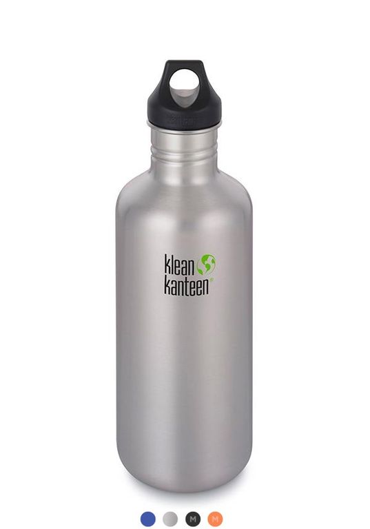 

Бутылка Klean Kanteen Classic Loop 1182 мл brushed stainless, Classic Loop