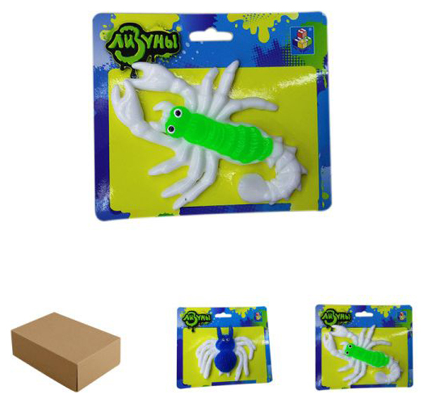 

Лизун 1TOY Мелкие пакости Животные Т11318 в ассортименте