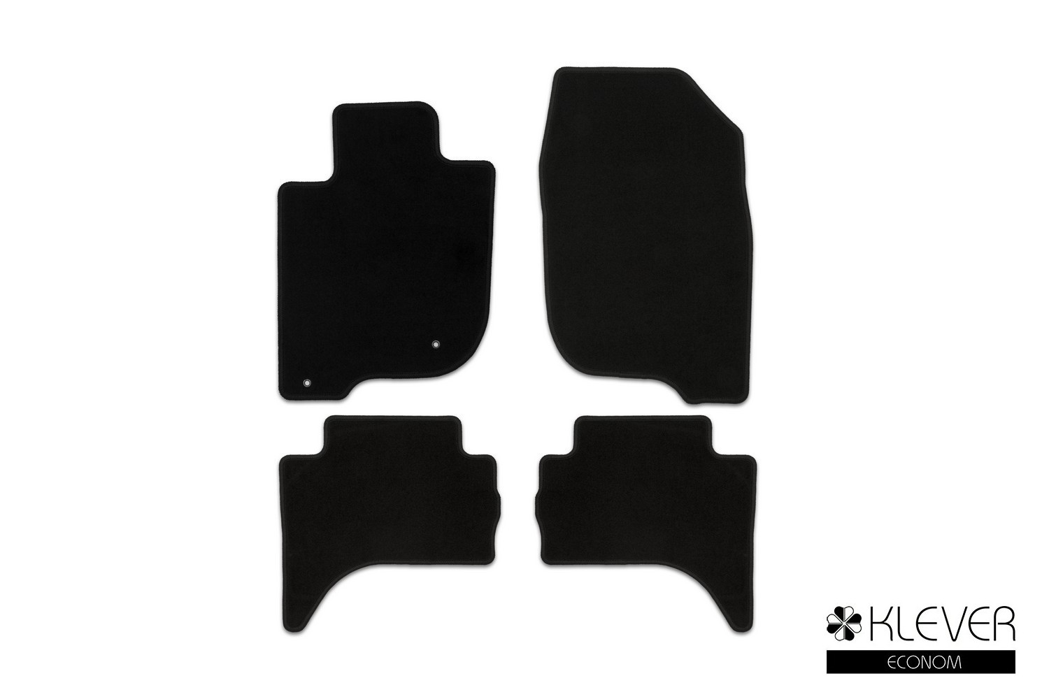 

Коврики в салон Klever Econom для MITSUBISHI L200, 2015, 4 шт. текстиль