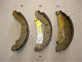 

Комплект тормозных колодок Japanparts GF199AF