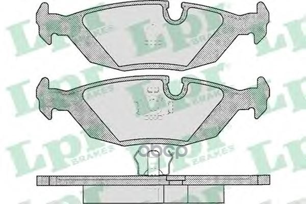 фото Комплект тормозных колодок lpr 05p304