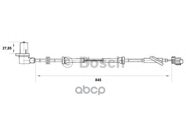 

Датчик abs BOSCH 0265006703