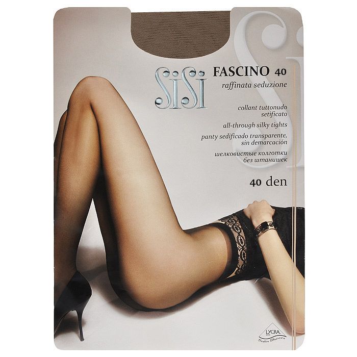 

Колготки женские Sisi FASCINO телесные  (S, Телесный, FASCINO