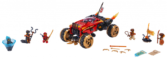 

Конструктор LEGO Ninjago Внедорожник Катана 4x4, Ninjago TV Series