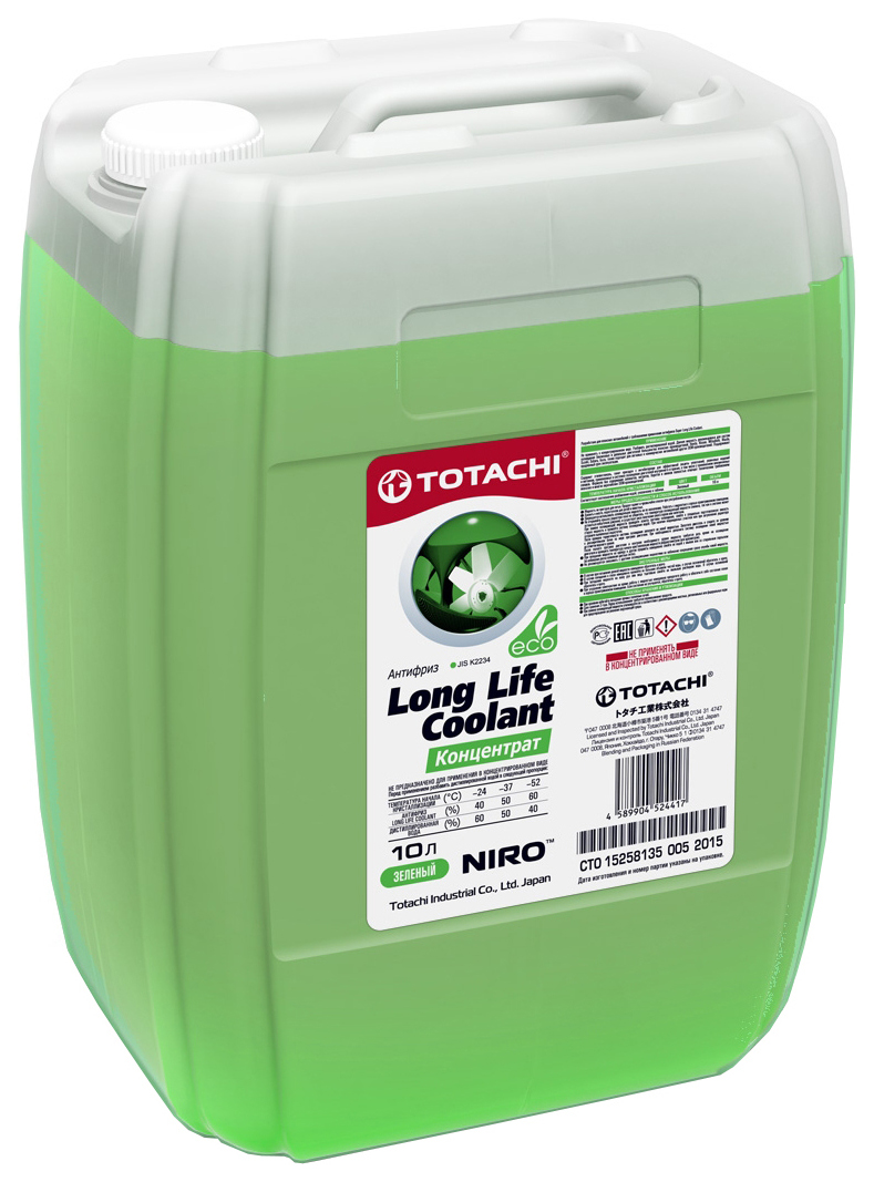 фото Концентрат антифриза totachi super llc green 10л.