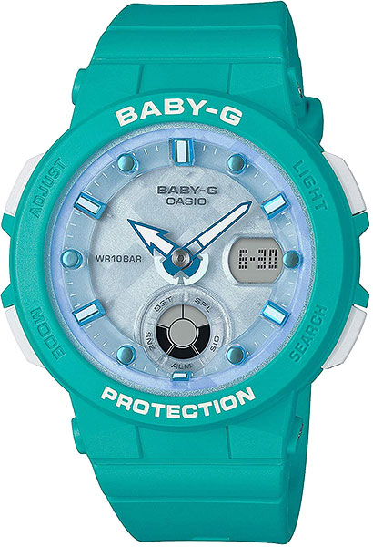 фото Наручные часы кварцевые женские casio baby-g bga-250-2a