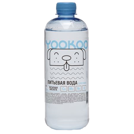

Питьевая вода для собак Yookoo, 0,5 л, Питьевая вода для собак 0,5 л