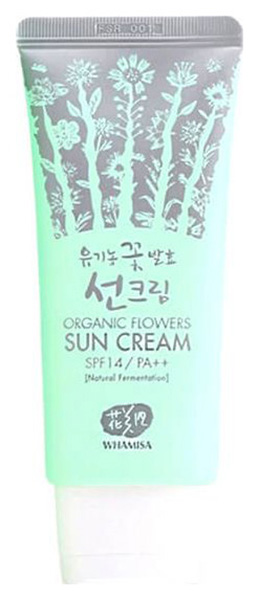 

Солнцезащитное средство Whamisa Organic Flowers Sun Cream SPF 14
