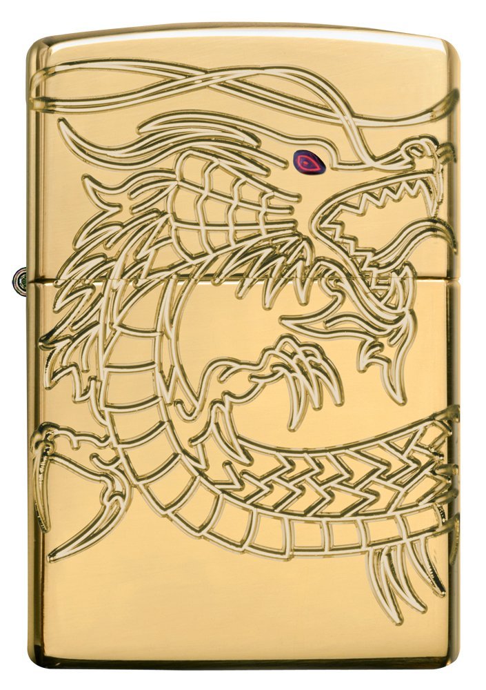 

Бензиновая зажигалка Zippo Armor Multicut Dragon High Polish Gold Plate, Armor Multicut Dragon