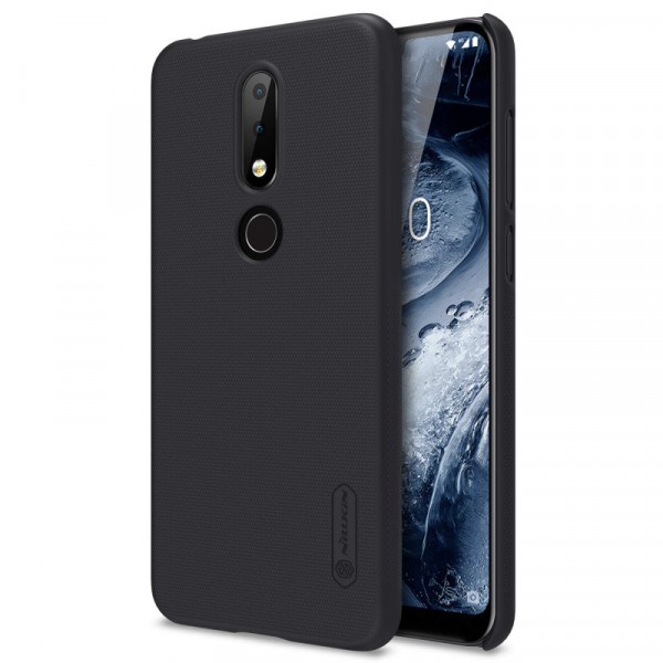 фото Чехол nillkin matte для nokia 6.1 plus black