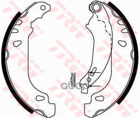 фото Комплект тормозных колодок trw/lucas gs8669
