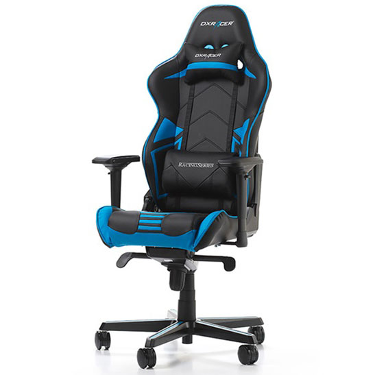 фото Игровое кресло dxracer oh/rv131/nb, синий/черный