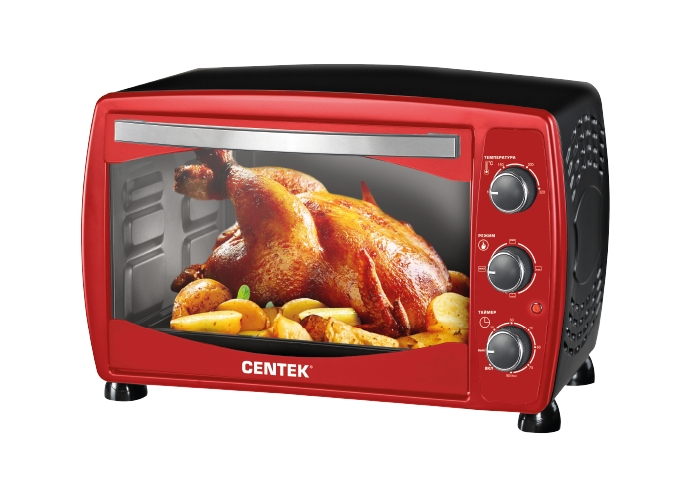 Мини-печь Centek CT-1531-42 Red электропечь centek ct 1536 20