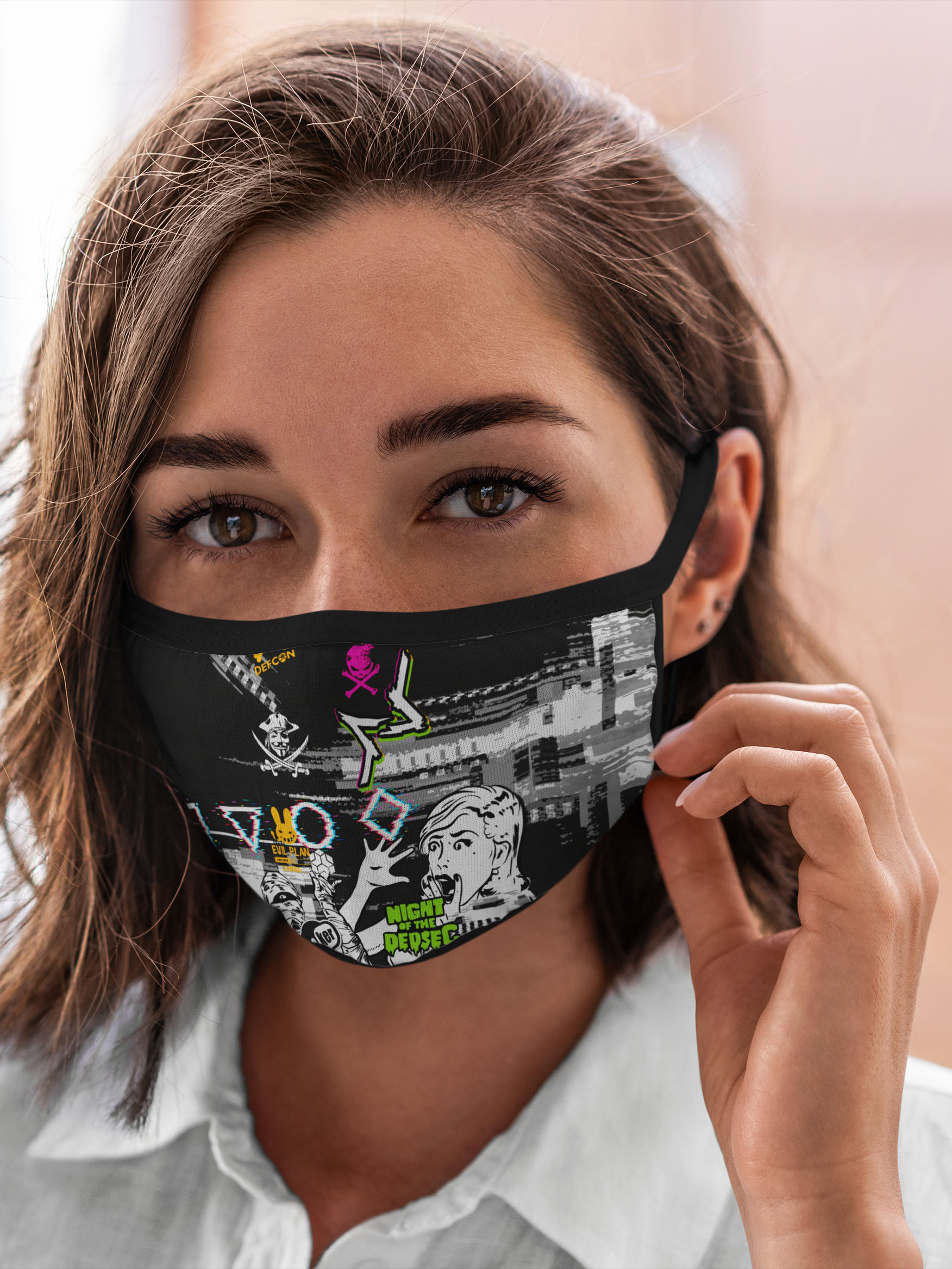 

Многоразовая маска унисекс Burnettie Watch Dogs 2, Разноцветный, Watch Dogs 2