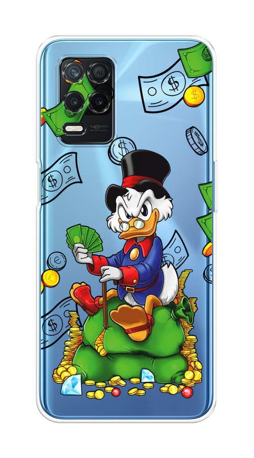 

Чехол на Realme 8 5G/Narzo 30 5G "Scrooge Richness", Черный;синий;зеленый, 257050-1