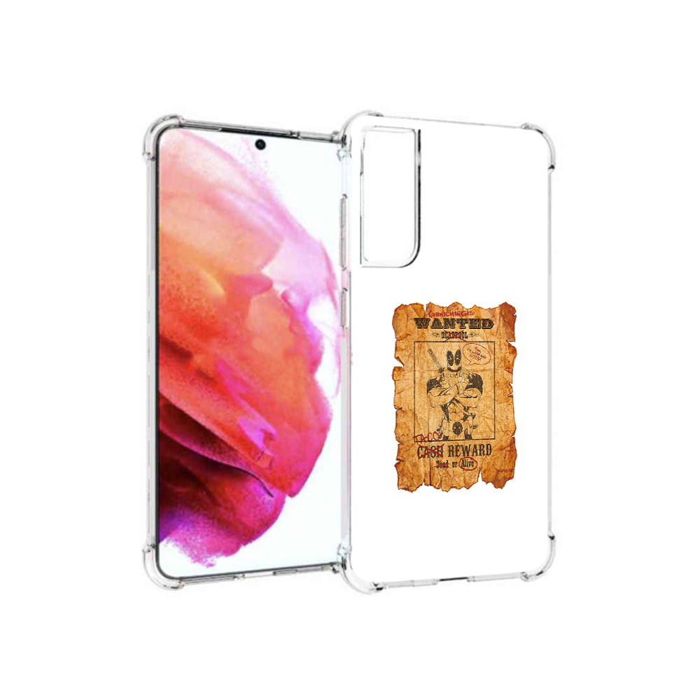 Чехол MyPads Tocco для Samsung Galaxy S21 FE дедпул