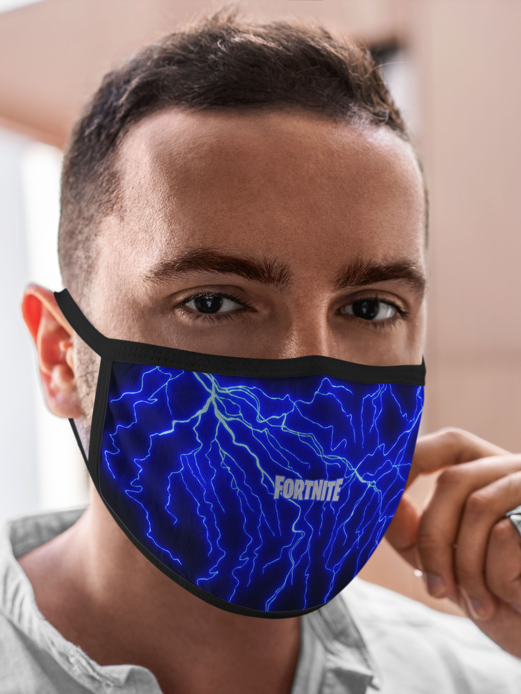 

Многоразовая маска унисекс Burnettie Fortnite, Разноцветный, Fortnite