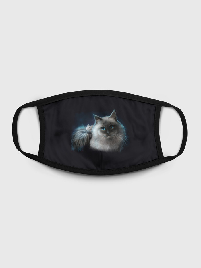 

Многоразовая маска унисекс Burnettie Кошка И Мышка, Разноцветный, Кошка И Мышка